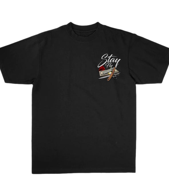 "STAY FLY" TEE - BLACK