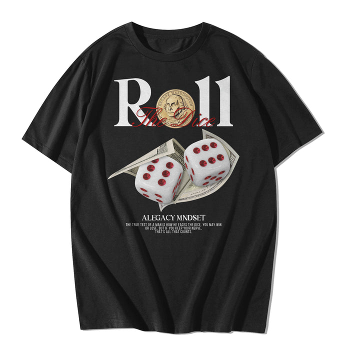 "Roll The Dice" TEE- BLK