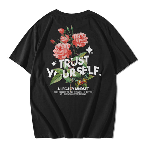 TRUST YOURSELF- BLK TEE