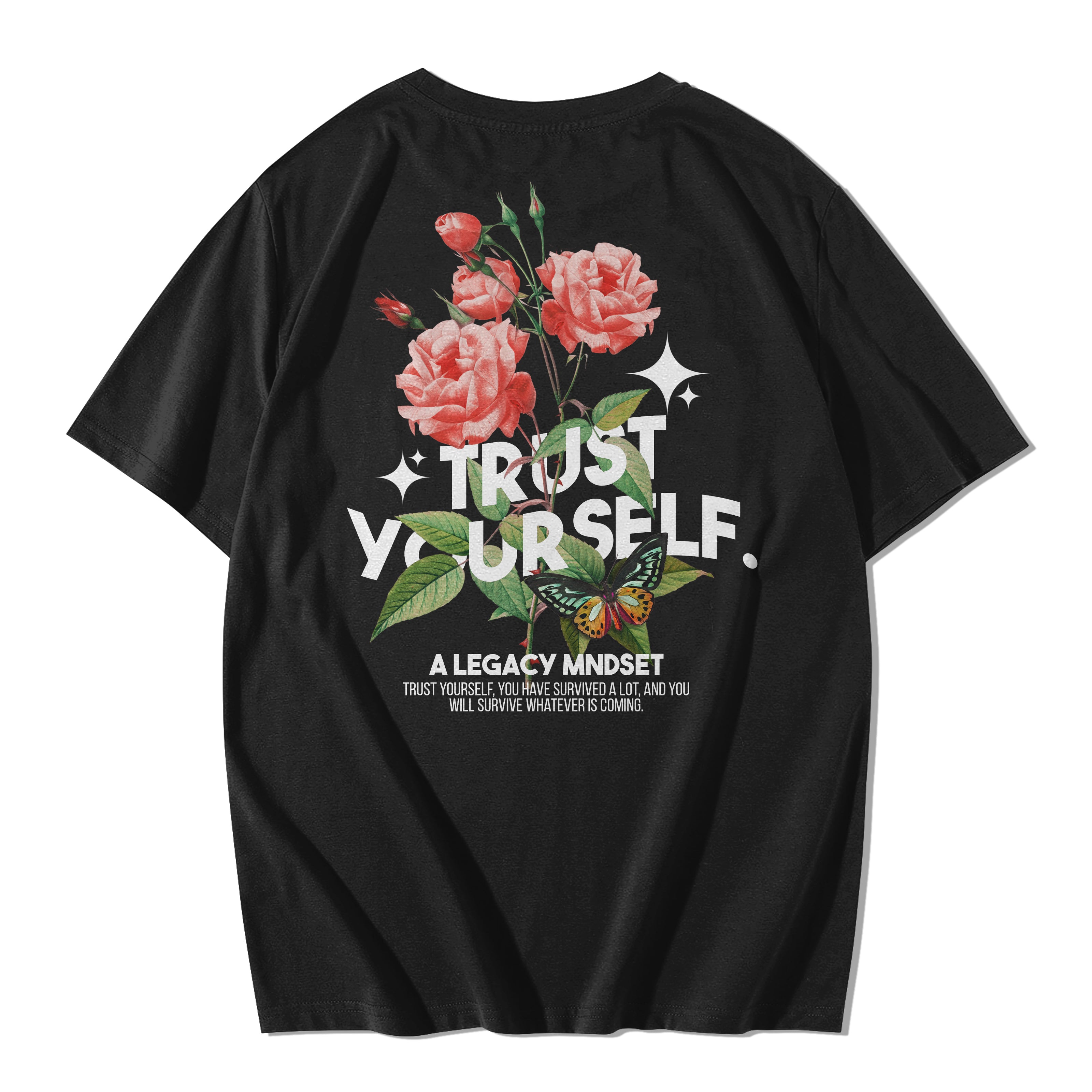 TRUST YOURSELF- BLK TEE