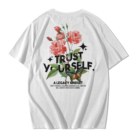 TRUST YOURSELF- WHITE TEE