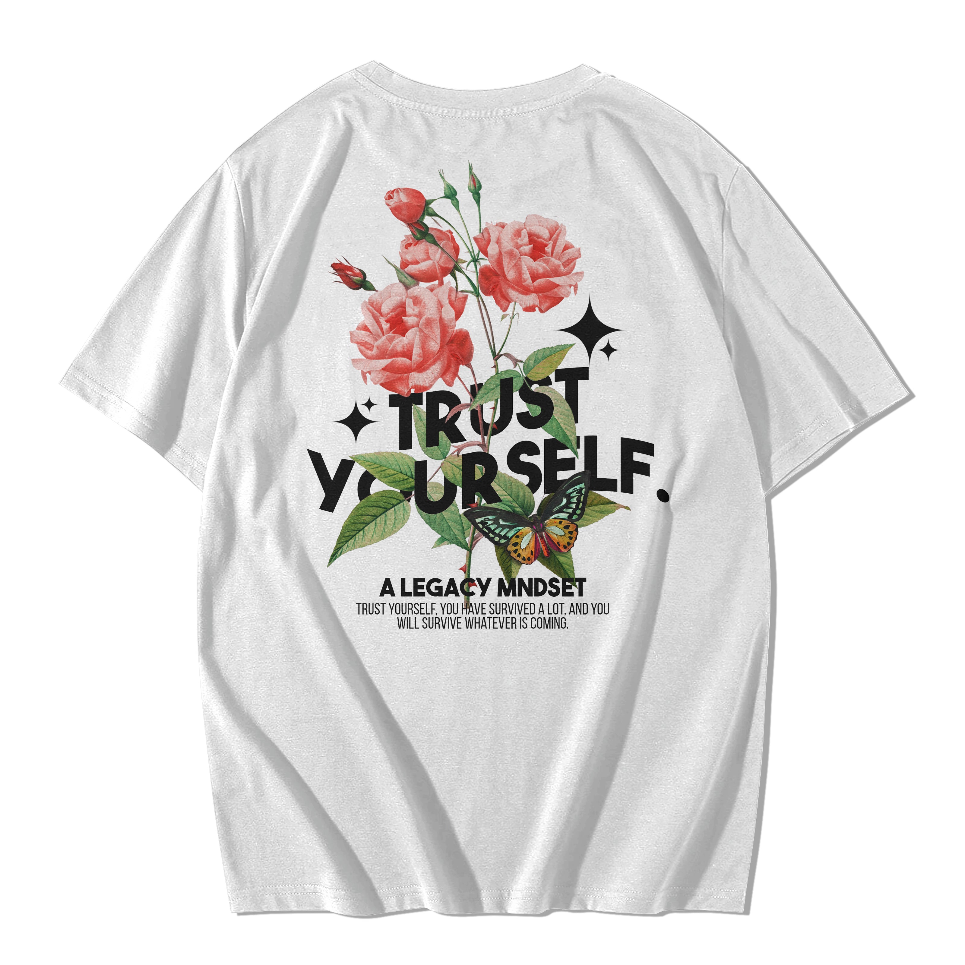 TRUST YOURSELF- WHITE TEE
